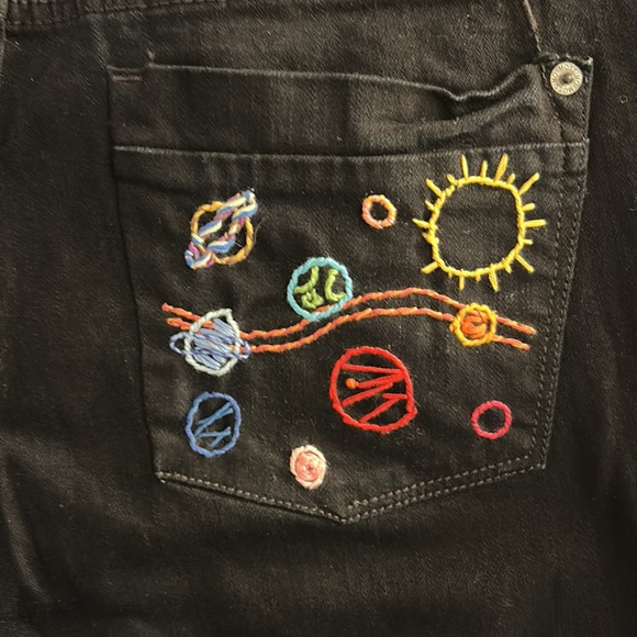 Mossimo Black Ripped Jeans - Picture 5 of 5